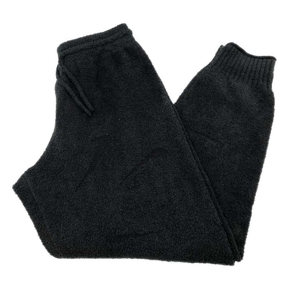 Nike Black Boucle Hi-Rise Sweatpants | Womens L